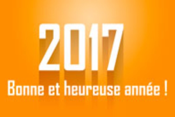 Bonne année 2017 !